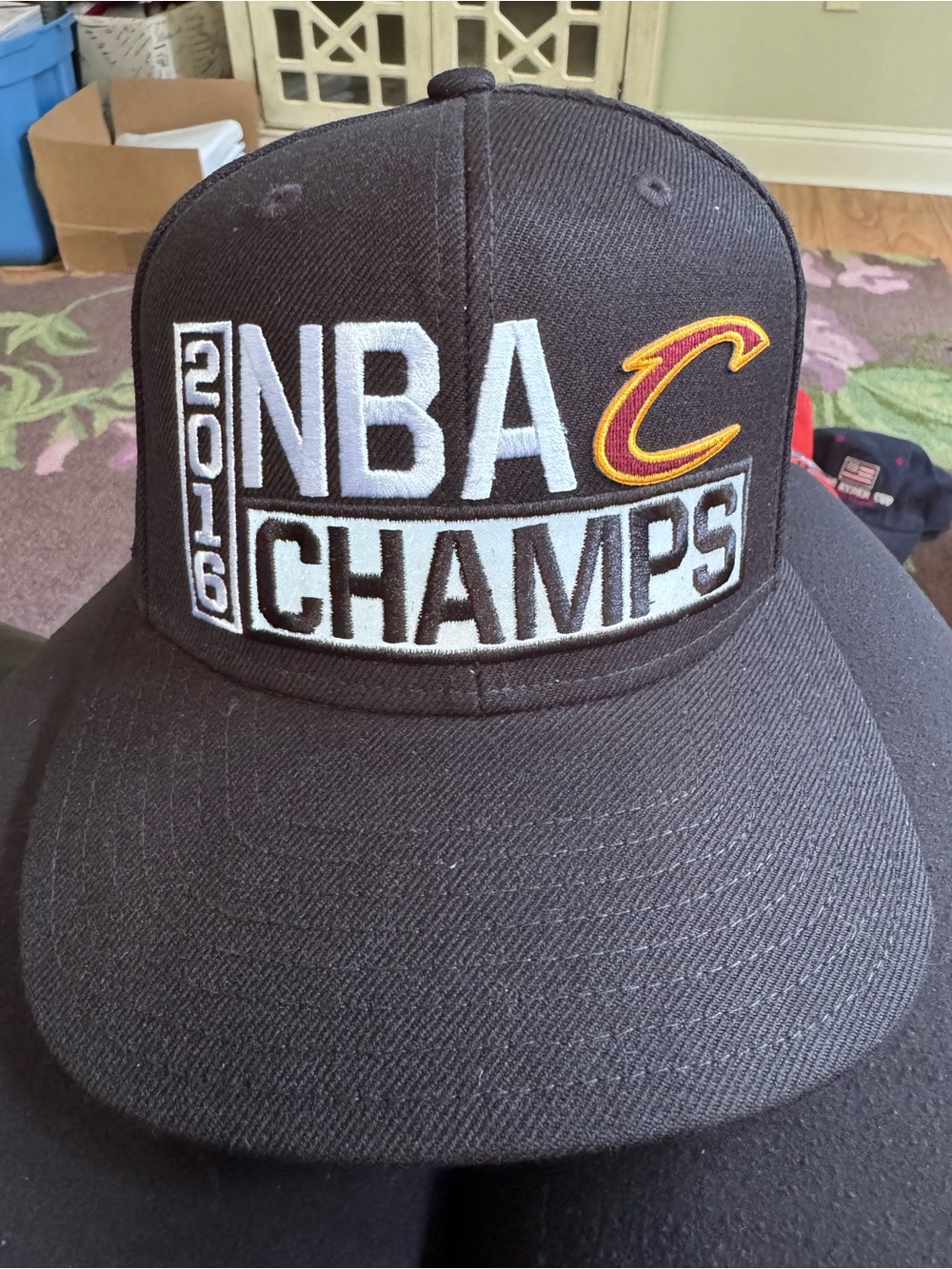 adidas Black NBA Cleveland Cavaliers 2016 Championship Hat